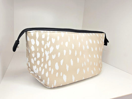 Champagne Fawn Cosmetic Bag